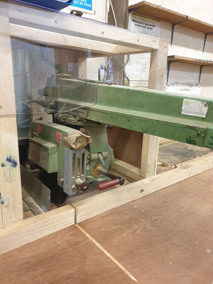 Wadkin 350 Cross cut saw image #2